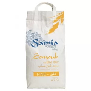 Fine Durum Wheat Semolina 5kg - SAMIA