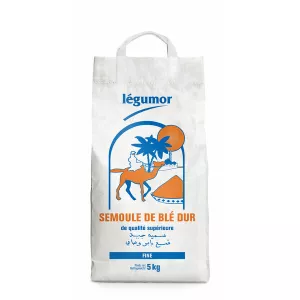 Feiner Hartweizengrieß 5 kg - Legumor