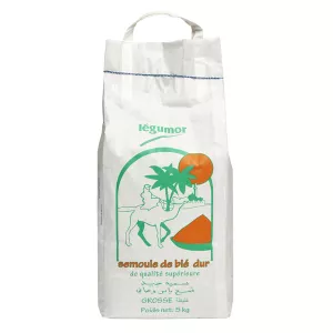 Durum ngano semolina 5kg - LÉGUMOR