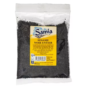 Sésamo Negro Entero 100g - SAMIA