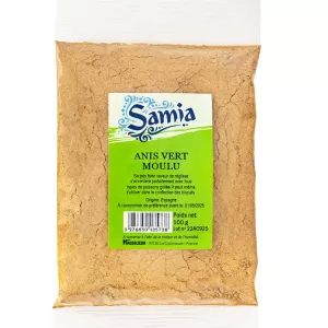 Anís Verde Molido 100g - SAMIA