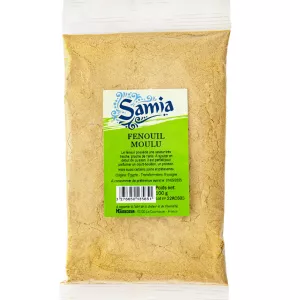 Ground Fennel 100g - SAMIA