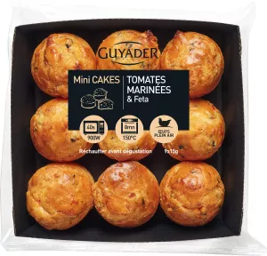 Mini Cake Tomate Et Feta 9x15g