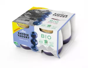 Iogurte orgânico de mirtilo - SAVOIE YOOURT