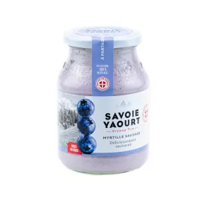 Wild blueberry yogurt - SAVOIE YOOURT