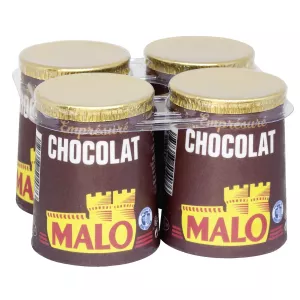 Yaourt empresuré chocolat 4x125g - MALO