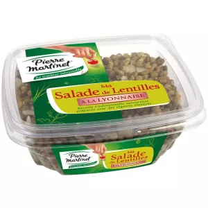 Lentil/vitunguu saladi 300g - PIERRE MARTINET