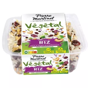 Rijstsalade met cashewnoten en cranberry's 250g - Perre Martinet