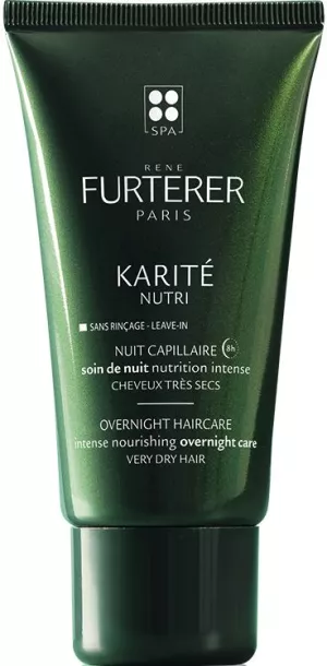 Karité Nutri, Nuit capillaire nutrition intense sans rinçage, tube 75ml - FURTERER