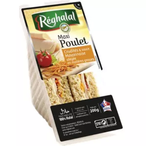 Sdw Plet Crudite Halal 200g