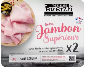 Jambon Cuit Sup Dd 2t 80g