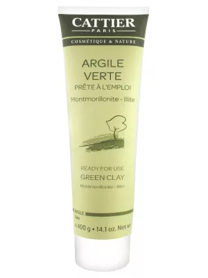Argile Verte Gros Tube** COSMOS 400g - CATTIER