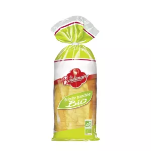 Organic sliced ​​brioche 400g - LA BOULANGÈRE