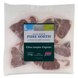 400 g di costolette di agnello semplici