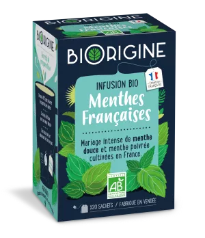 Biologische Franse muntinfusie, 50 g, BioRIGINE