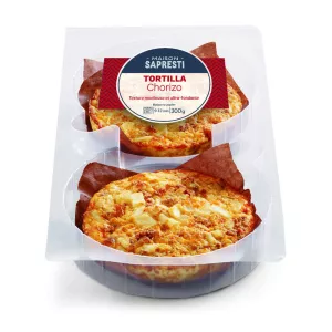 Tortilla Chorizo X2 300g