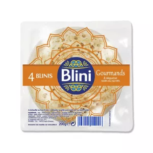 200g Blinis fins x4 blini - BLINI