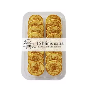 Блины гречка/мягкая пшеница 135г БЛИНИ