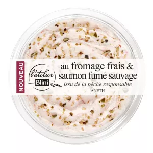 Fresh Salmon Cheese 140g - Atelier Blini