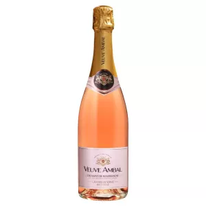 Vino espumoso Rosé Crémant de Bourgogne AOP, 75cl - VEUVE AMBAL
