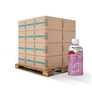Bebida Crema De Frambuesa Y Coco 32cl Fr X24 - MOGU MOGU