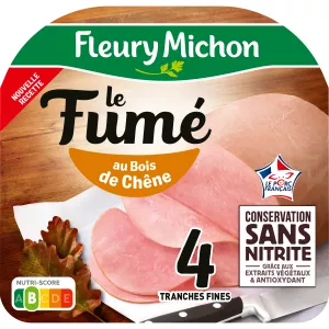 Jamón ahumado sin nitrito - FLEURY MICHON