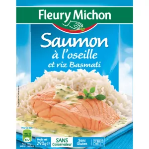 سمك السلمون والأرز الحميض إف إم 290 جرام