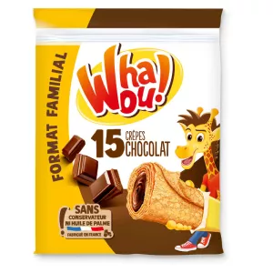 15 crêpes chocolat 480g - WHAOU