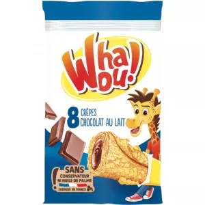 Bánh kếp nhân socola sữa 256g - WHAOU!