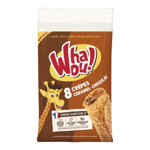 キャラメルとチョコレートx8パンケーキ - Whaou!