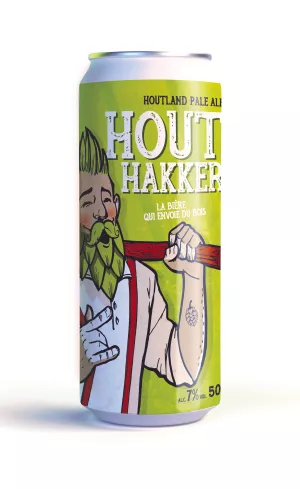 Bière Houtland 淡色艾尔豪撒克啤酒，7°，50cl - 3 MONTS