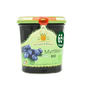 Confiture Myrtilles 350g Bio
