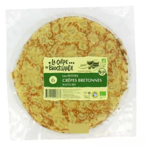 Pt Crepes Nature Bio X6 240g