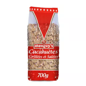 Gegrillte und gesalzene Erdnüsse 700 g - Menguy's
