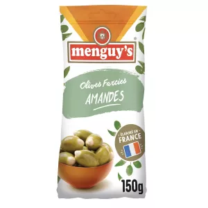 Ô liu xanh nhồi hạnh nhân 150g - Menguy's