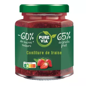 Mermelada de Fresa 300g - PURE VIA