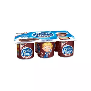 Yogurt Ptit Filou Choco 6x100g - YOPLAIT