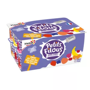 Yaourt Petits Filous Gout Fruits x24 - YOPLAIT