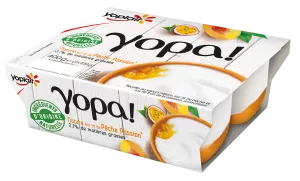 Yopa Lit Peche passion 4x100g - YOPLAIT