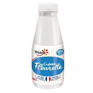 Légere Flower Cream 15% Grasse Matiéres - YOPLAIT