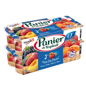 Fruchtjoghurt mit 0 % Fett - YOPLAIT