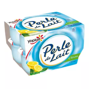 Milk Pearl Lemon Rührjoghurt 8x125g - Yoplait