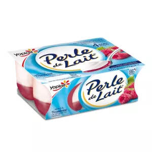 Perle De Lait 125gx4  S/lit Fr