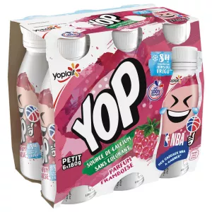 Bere yogurt piccolo yop lampone 6x180g - Yoplait