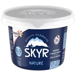 Mtindi wa protini ya asili 0% mg skyr 850g - YOPLAIT
