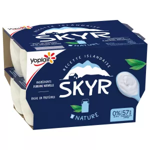 Йогурты Skyr Nature 0% 8х100г - Yoplait