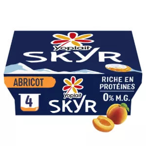 4x100g Skyr Abricot Yoplait