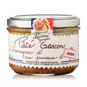 Patê Gascon com Armagnac e Ameixas Agen 220g - LUCIEN GEORGELIN