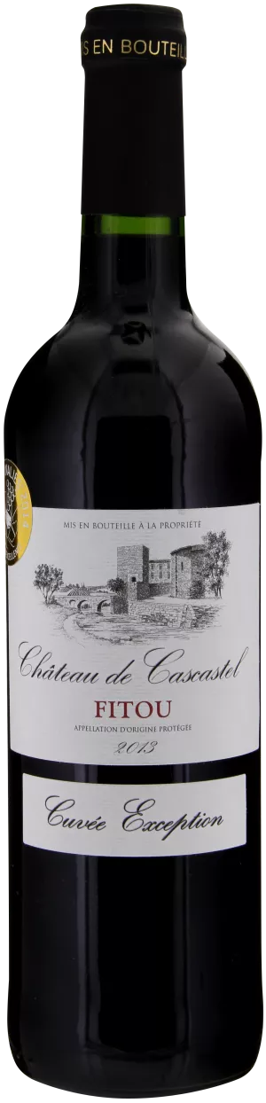 Red Wine Fitou AOP Cuvée d’Exception 2015, 14°, 75cl - CHÂTEAU DE CASCASTEL