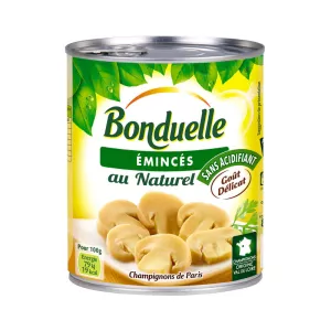 Champignons de Paris émincés 460g - BONDUELLE